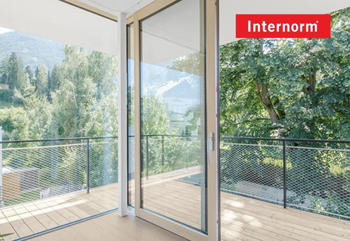 Großflächenverglasung Internorm