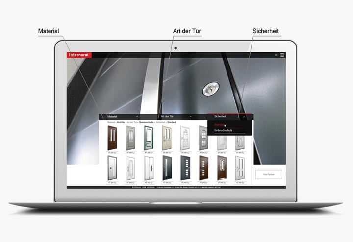 Türendesigner Internorm