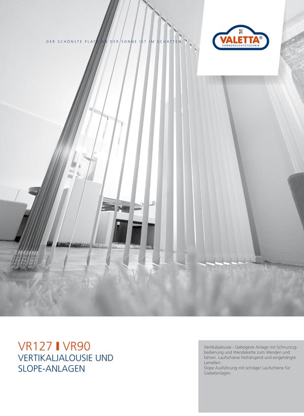 Valetta Vertikaljalousie